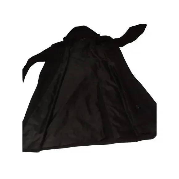 Women's Gallery Double Breasted Inner Pocket Removable Hooded Trench Coat Size 4 - Picture 13 of 13